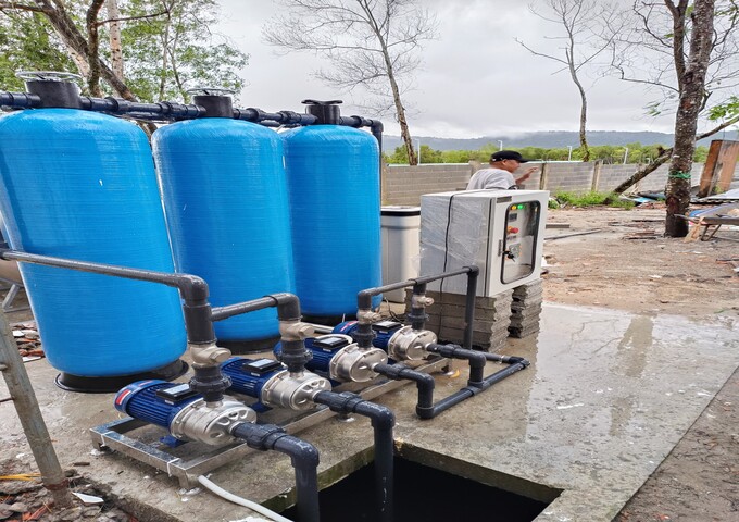 Hệ thống lọc nước sinh hoạt khách sạn Ngọc Phú - Phú Quốc - Kiên Giang